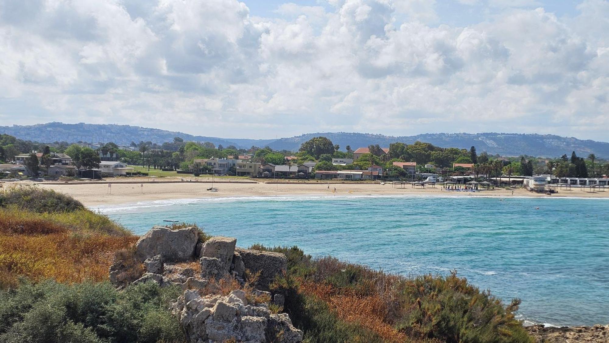 Cozy Seaview Glamping Caravan HaBonim Zewnętrze zdjęcie